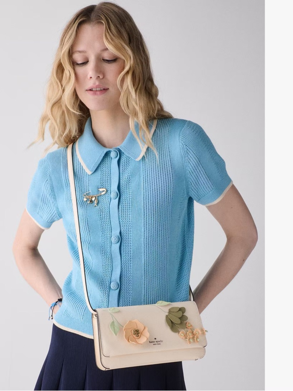 KATE SPADE Ivy Floral Crossbody Bag - Picture 2 of 5